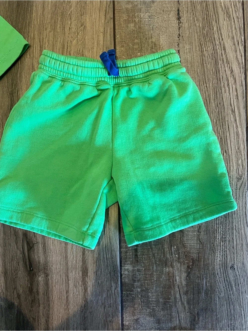GAP Neon Green Kids Short-Sleeve Set